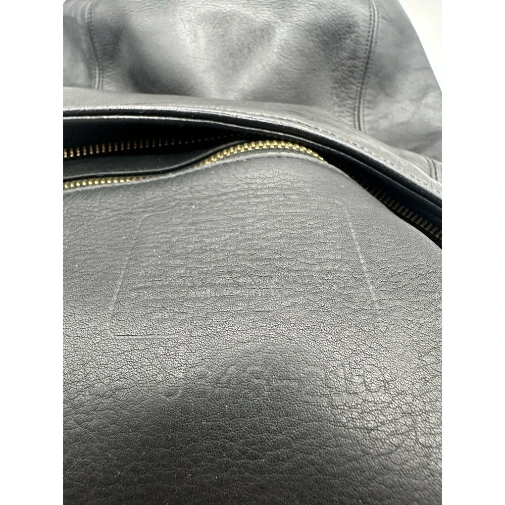 Vintage Coach Monterey Hobo Bag 0343-210 Black Leather Shoulder Purse USA